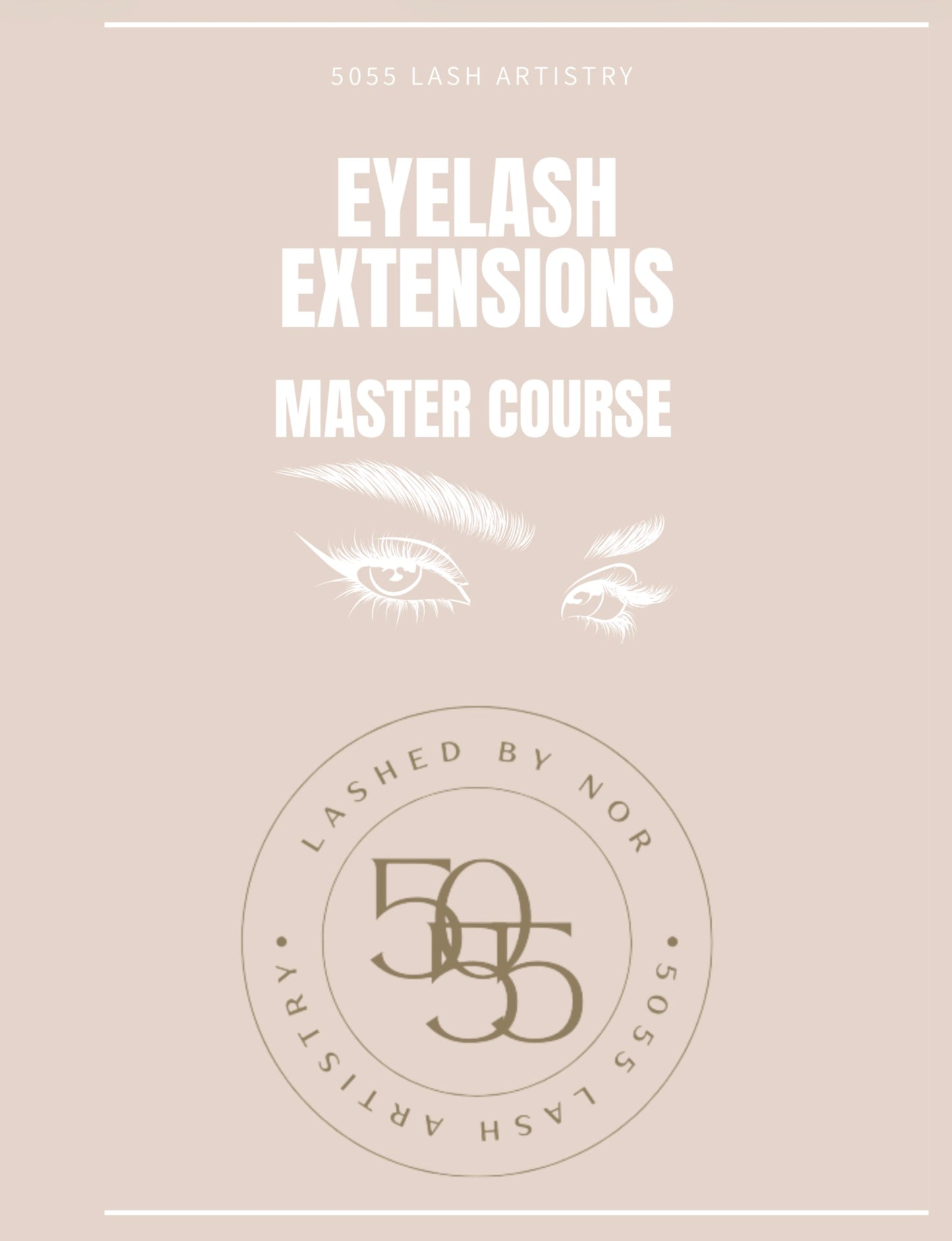 Eyelash Master course Manual. PDF