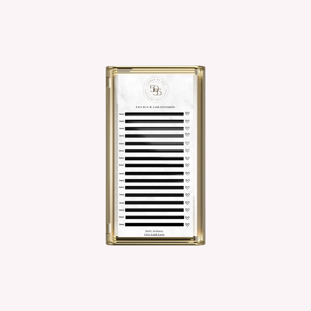 Bottom Lash trays J curl