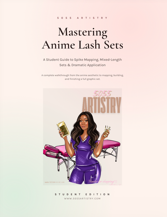 5055 Artistry: Mastering Anime Lash Sets Ebook