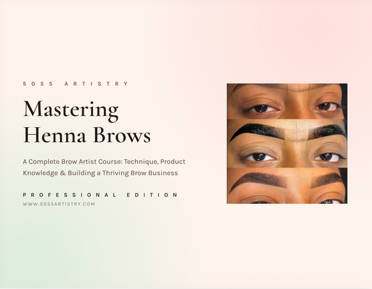 Mastering Henna Brows & Application Ebook